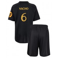 Camiseta Real Madrid Nacho Fernandez #6 Tercera Equipación Replica 2023-24 para niños mangas cortas (+ Pantalones cortos)